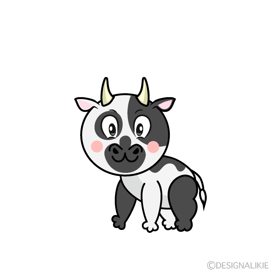 Cow Cartoon Character Image