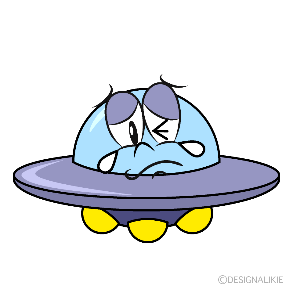 OVNI Llorando Animado