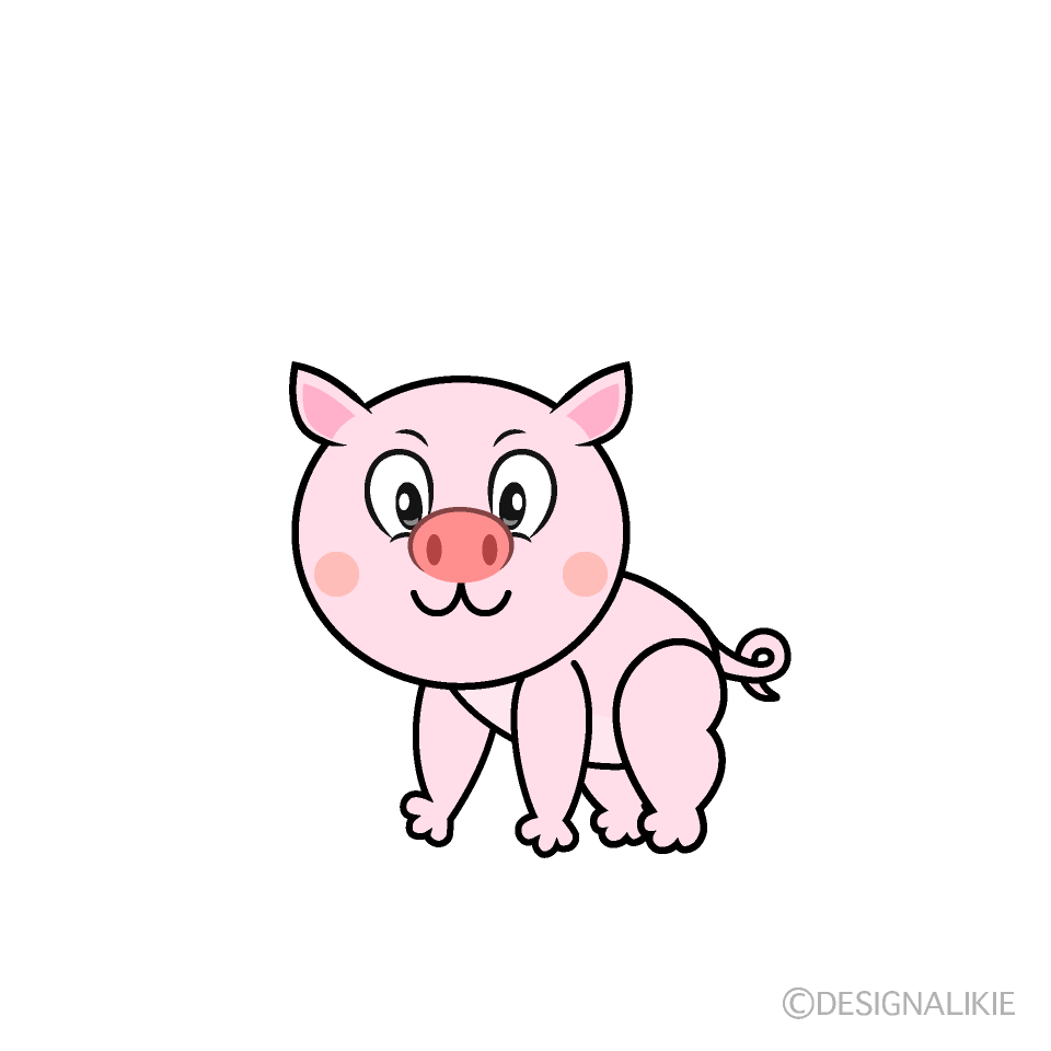Pig Cartoon Character Image