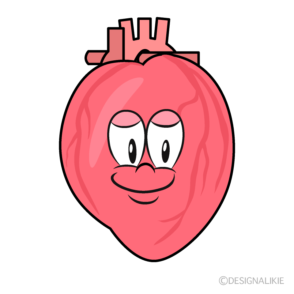 Heart Cartoon Character Image