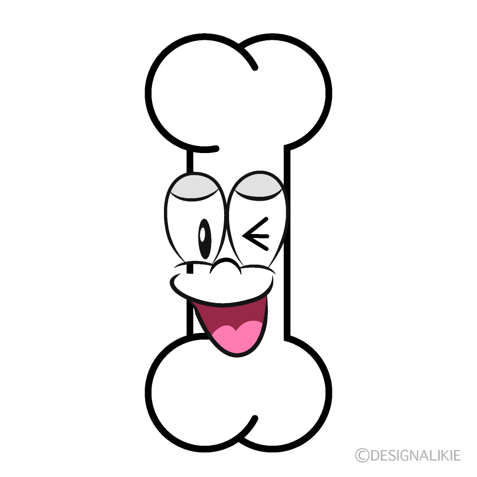 Laughing Bone Cartoon Character Image