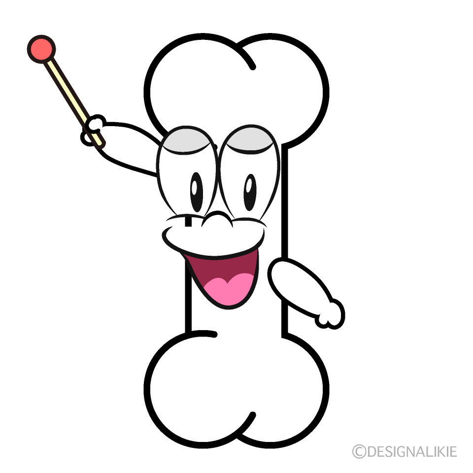 Speaking Bone Cartoon Character Image