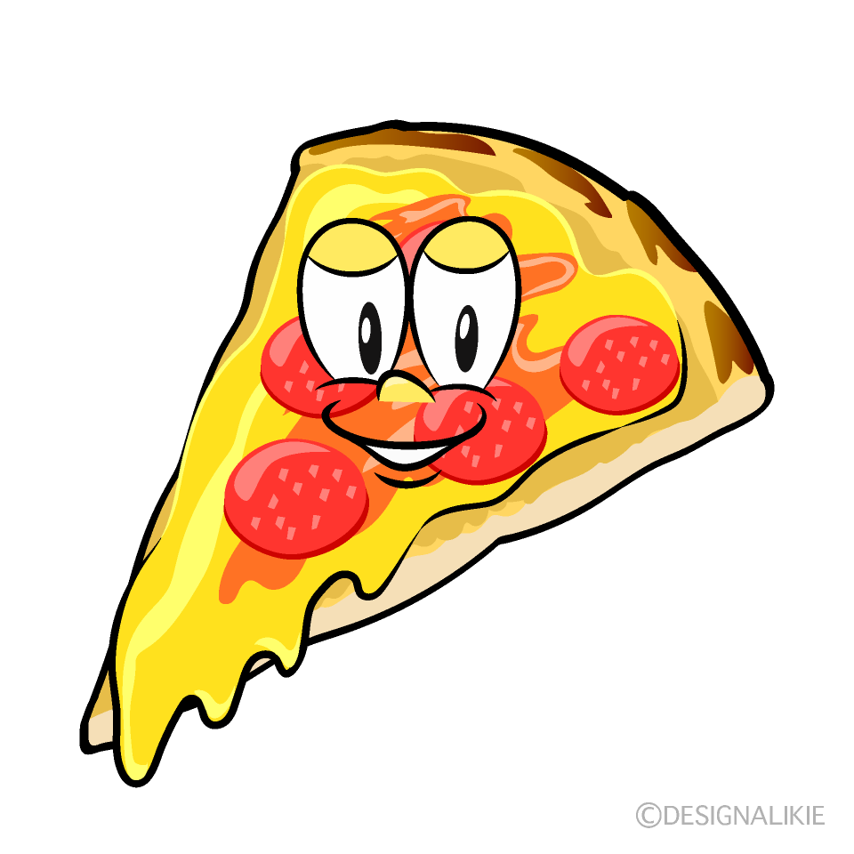 Pizza Cartoon Character Image