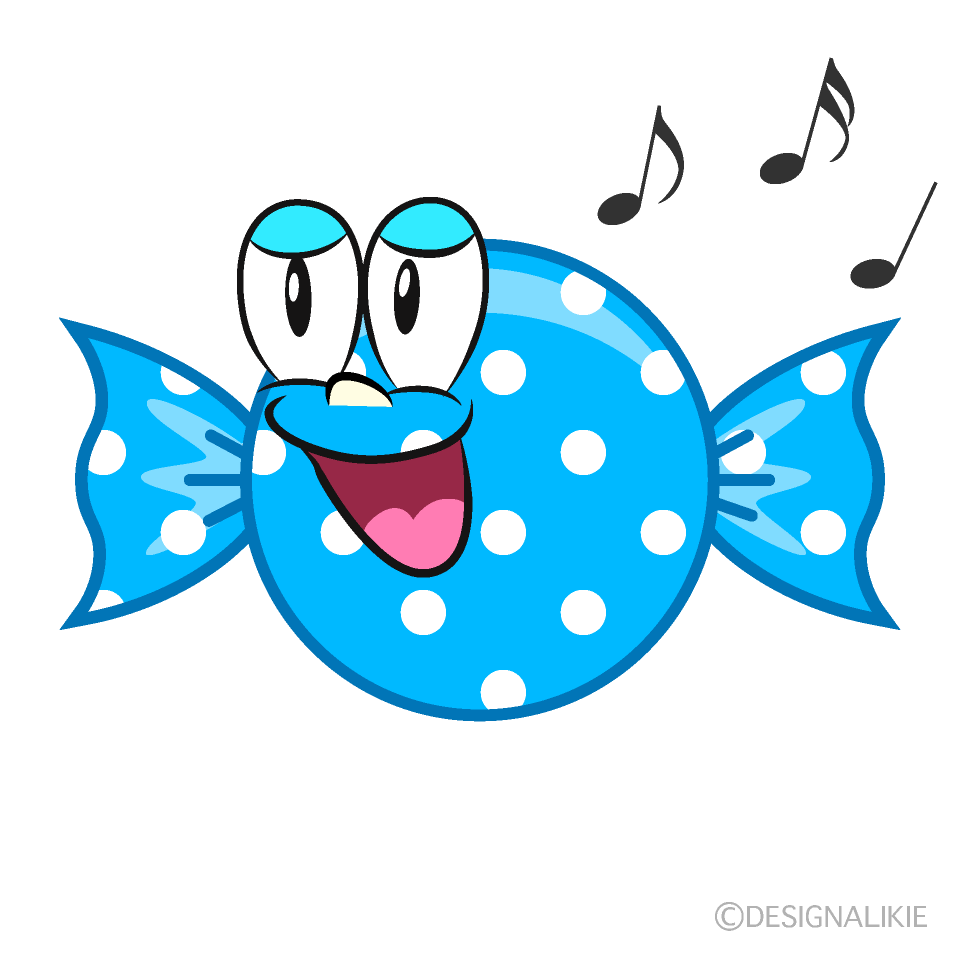 Singing Candy Cartoon Character Image
