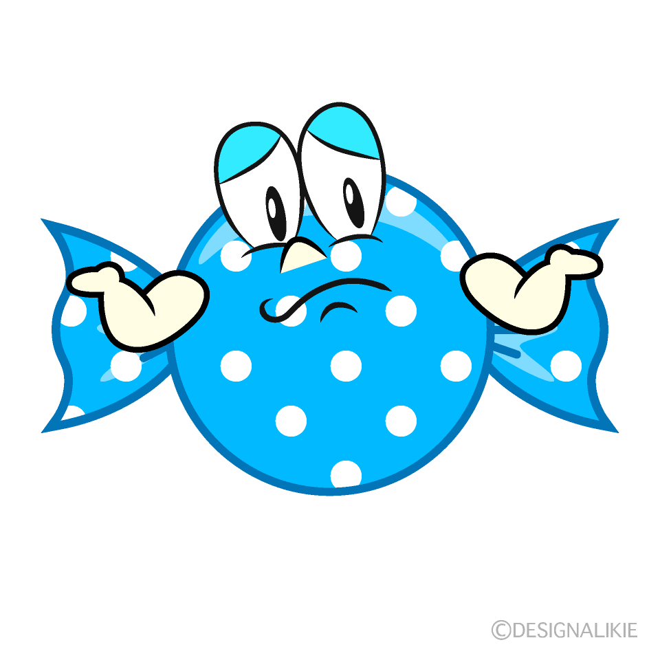 Troubled Candy Cartoon Character Image
