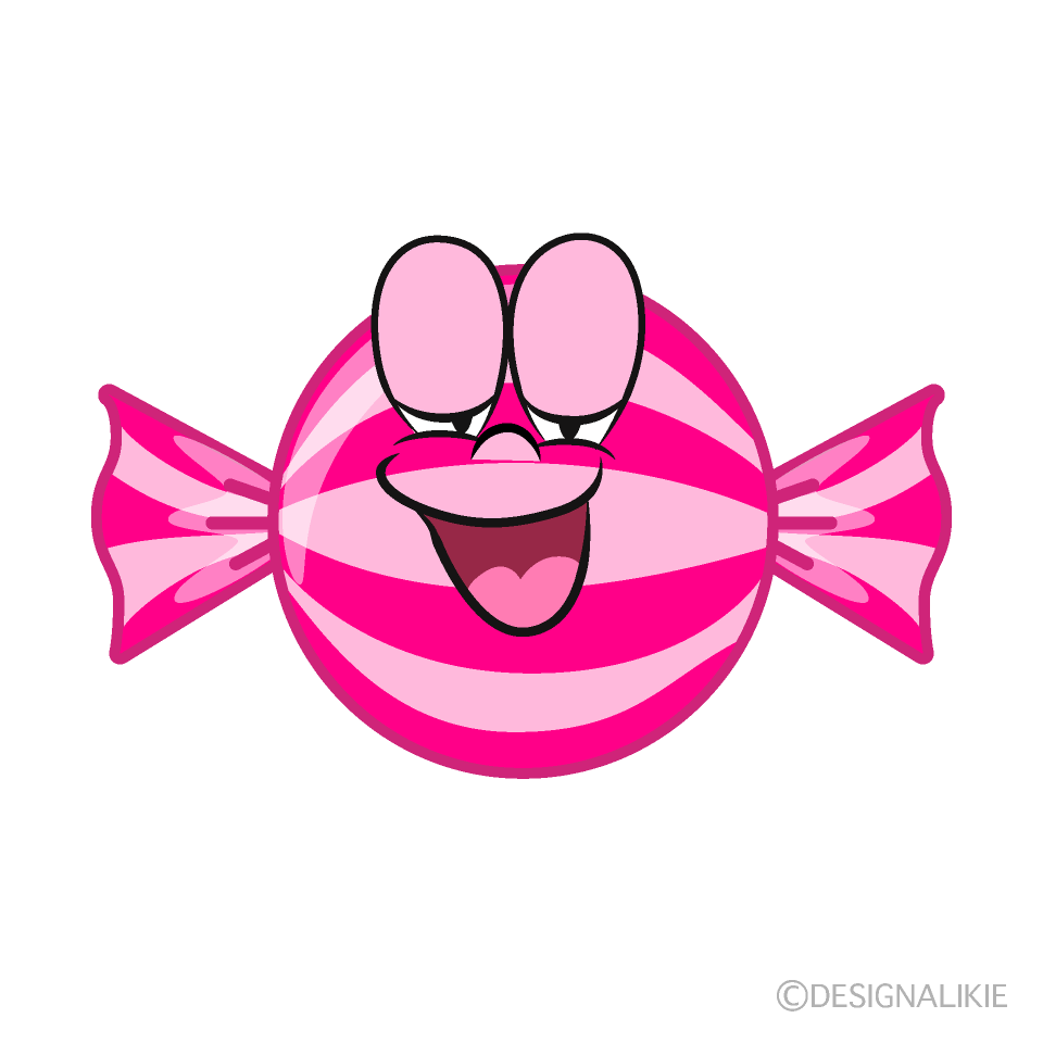 Relaxing Candy Cartoon Character Image