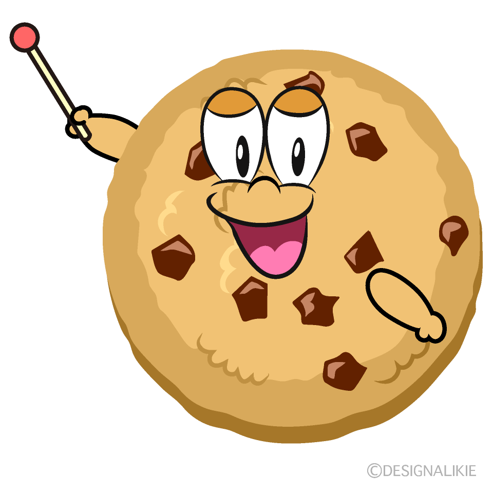 Speaking Cookie Cartoon Character Image