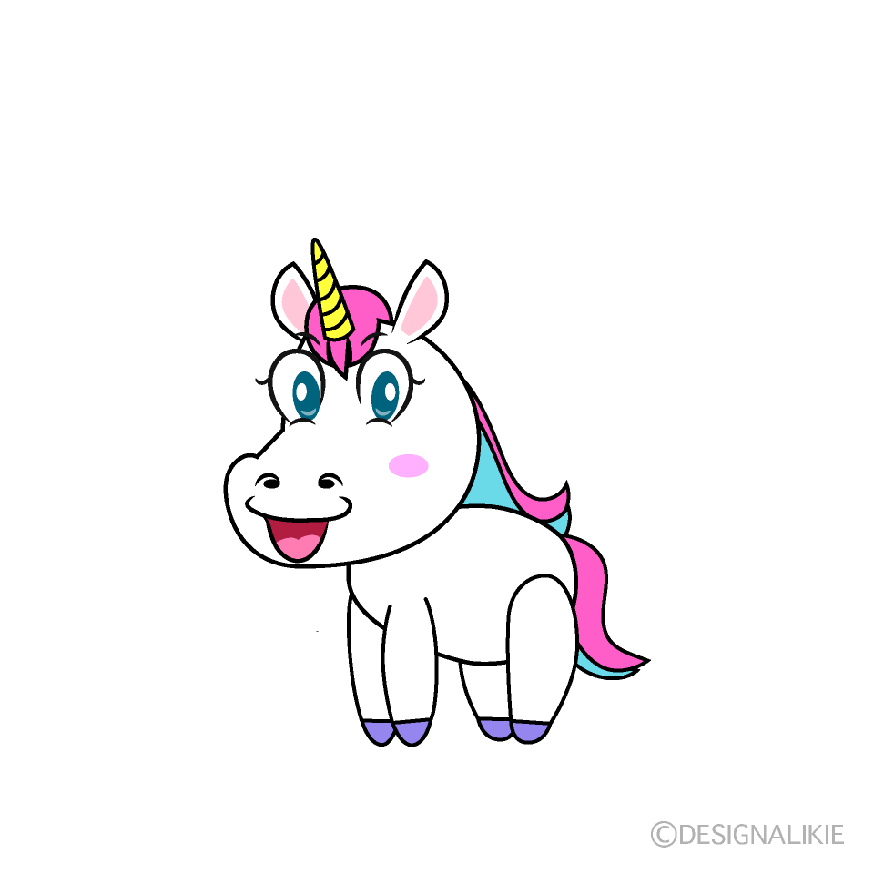 Unicorn Cartoon Character Image
