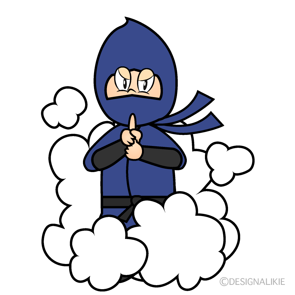Cool Ninja Cartoon Character Image
