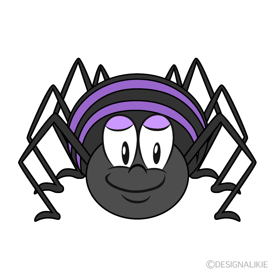 Spider Cartoon Character Image