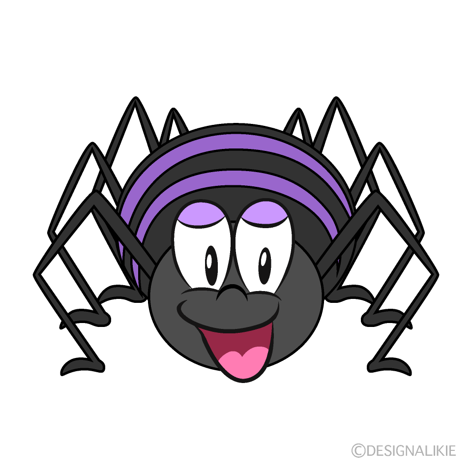Araña Sonriente Animado