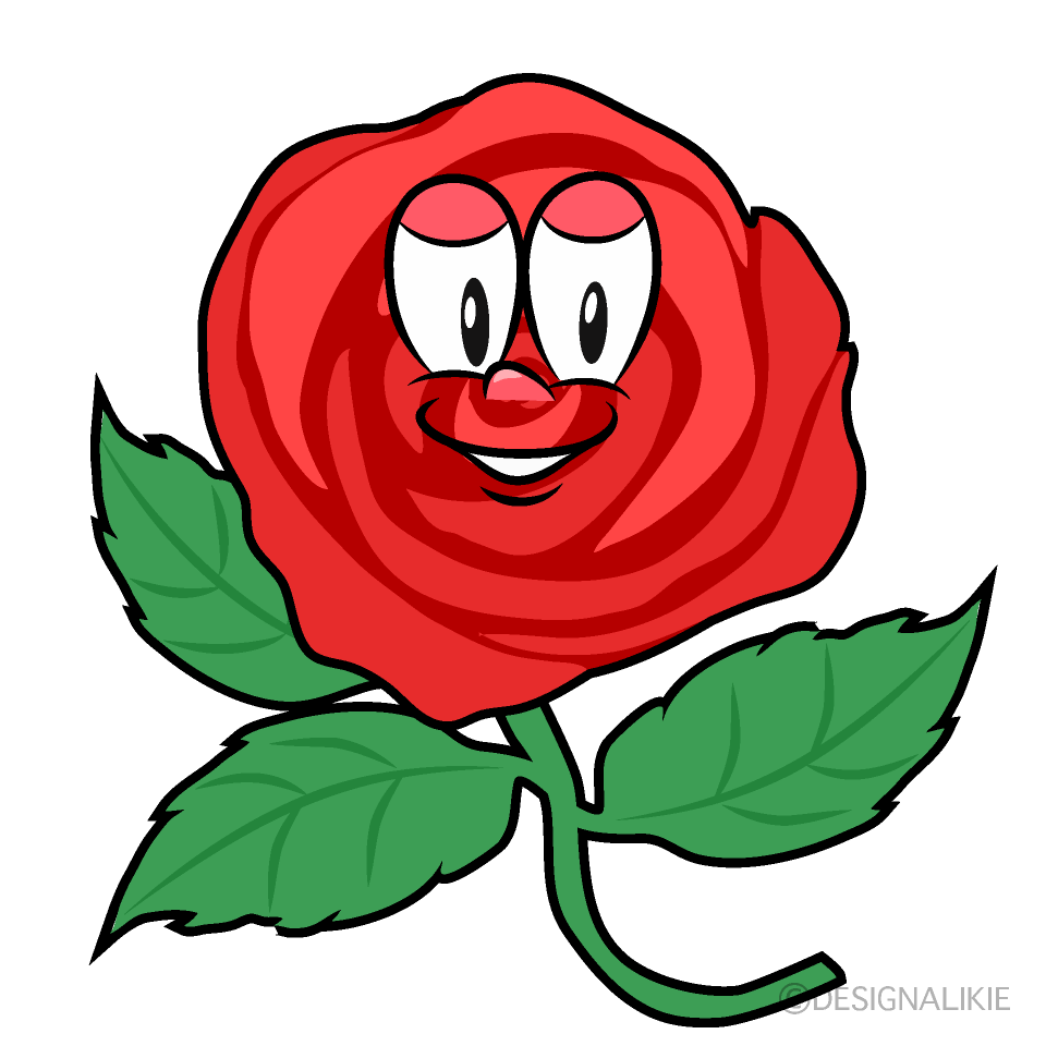Rose Cartoon Character Image