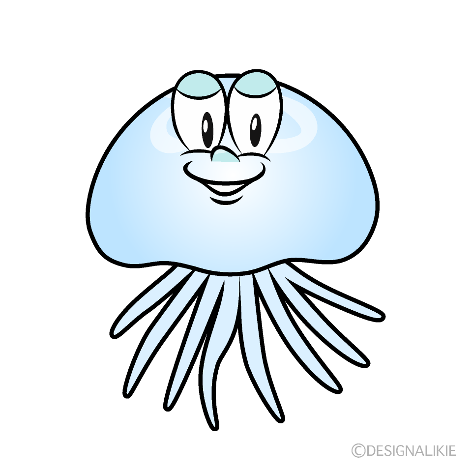 Jellyfish Cartoon Character Image