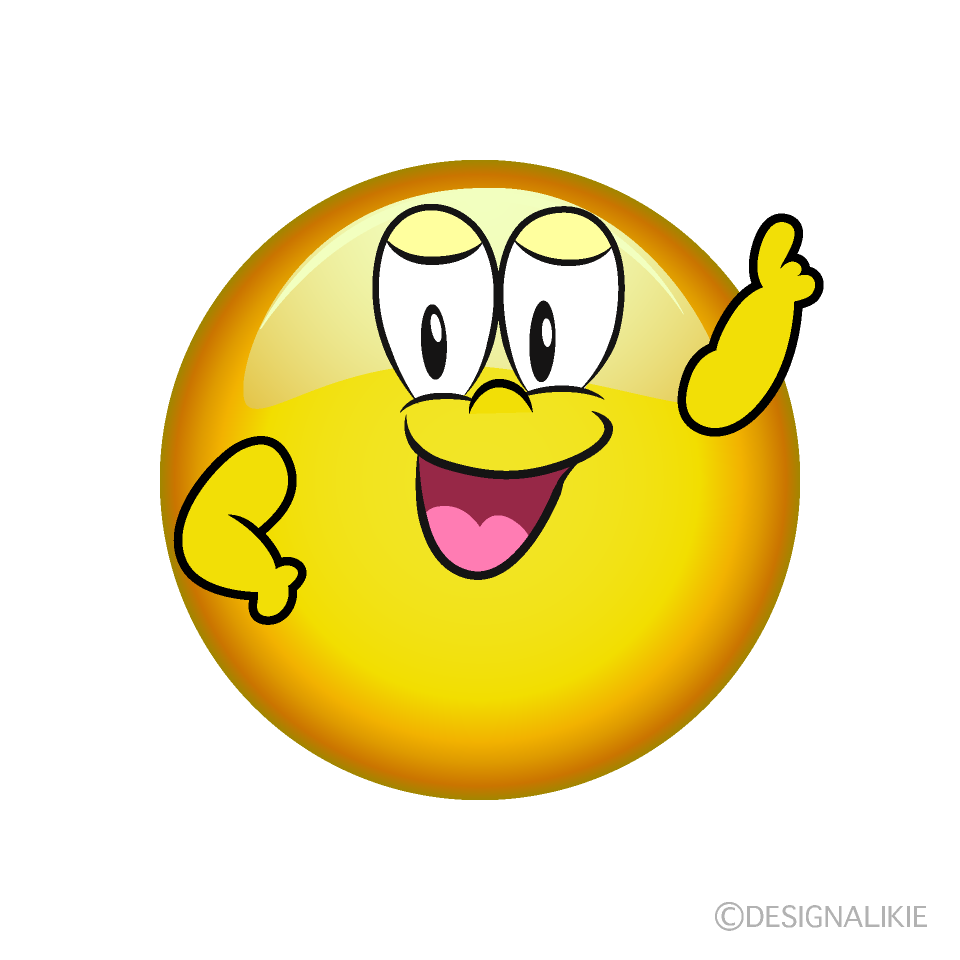 Posing Emoji Cartoon Character Image