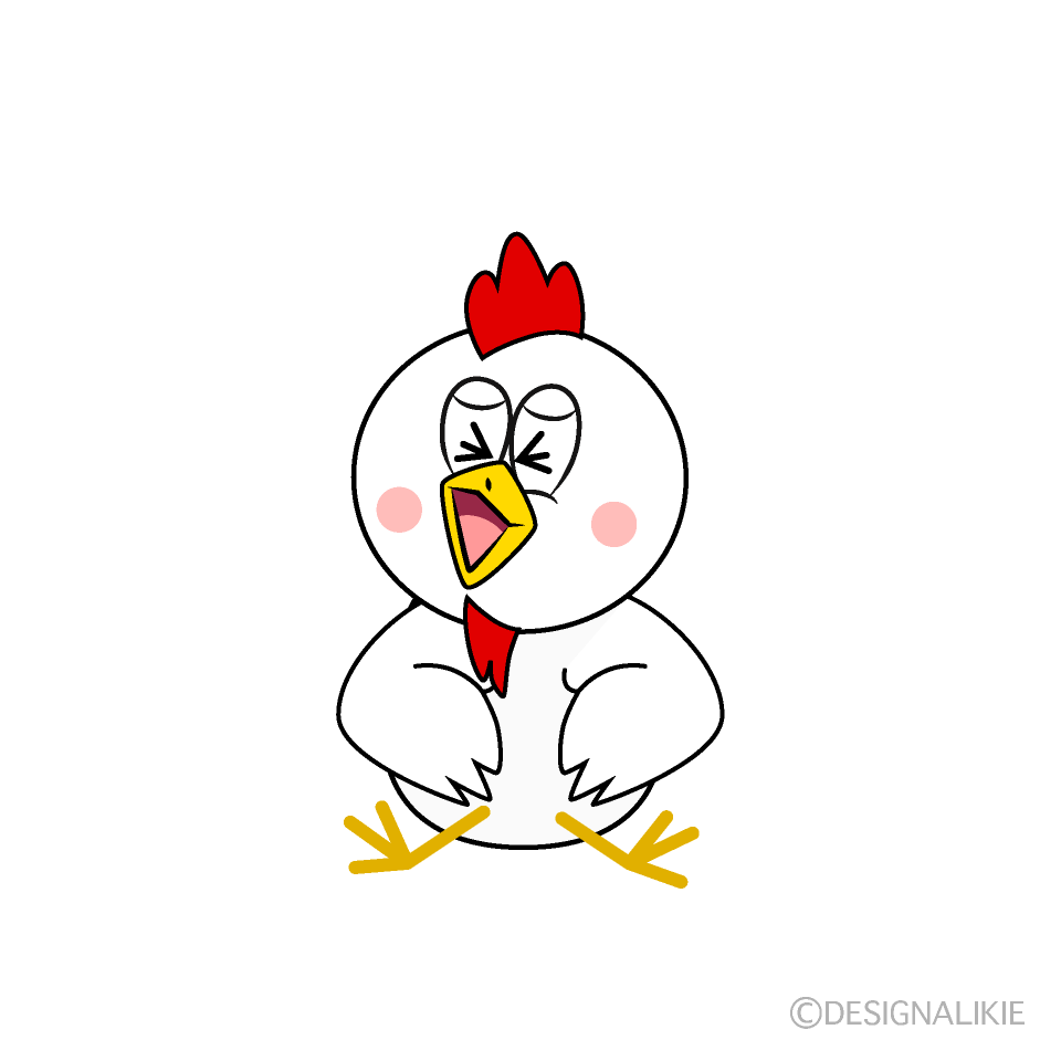 Pollo Riéndose Animado