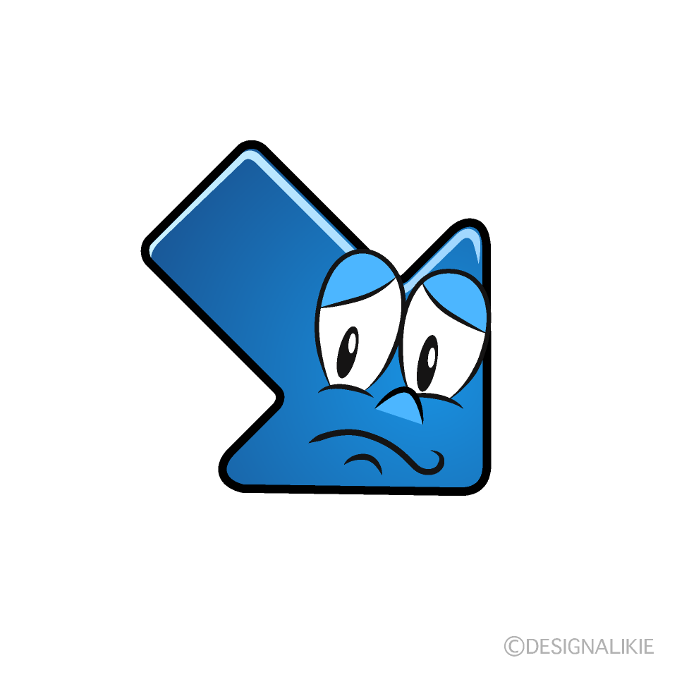 Thinking Arrow Cartoon Character Image