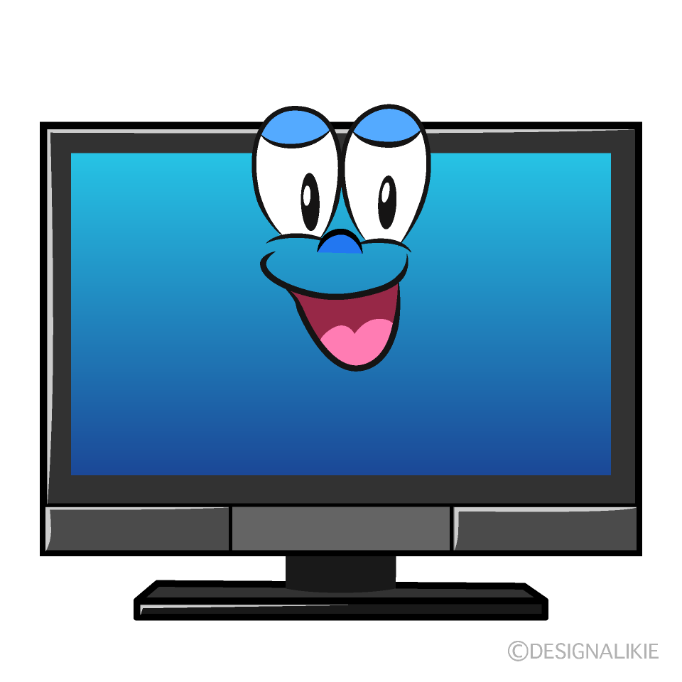 Smiling TV Cartoon Character Image