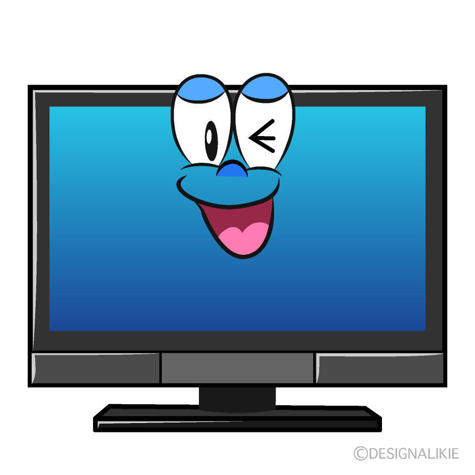 Laughing TV Cartoon Character Image