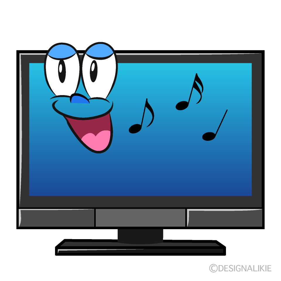 Singing TV Cartoon Character Image