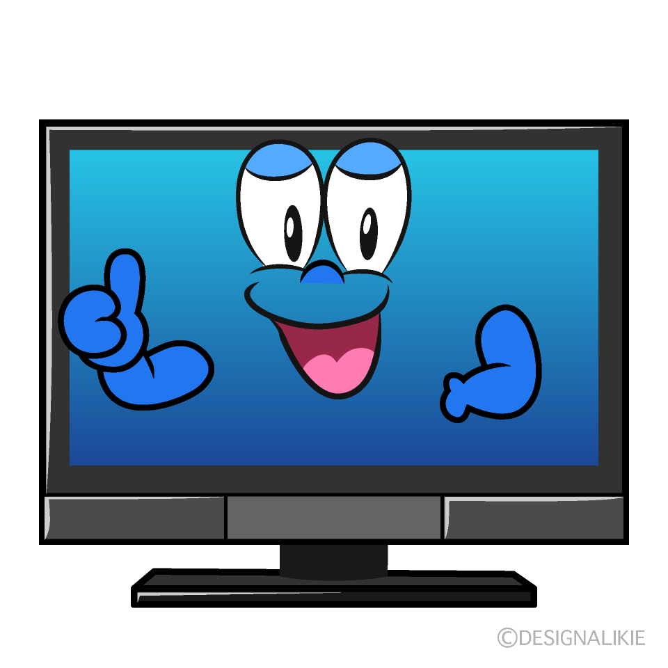 Thumbs up TV Cartoon Character Image