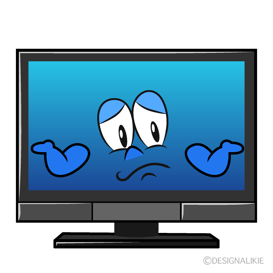 Troubled TV Cartoon Character Image