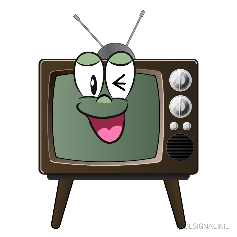 Laughing Television Cartoon Character Image