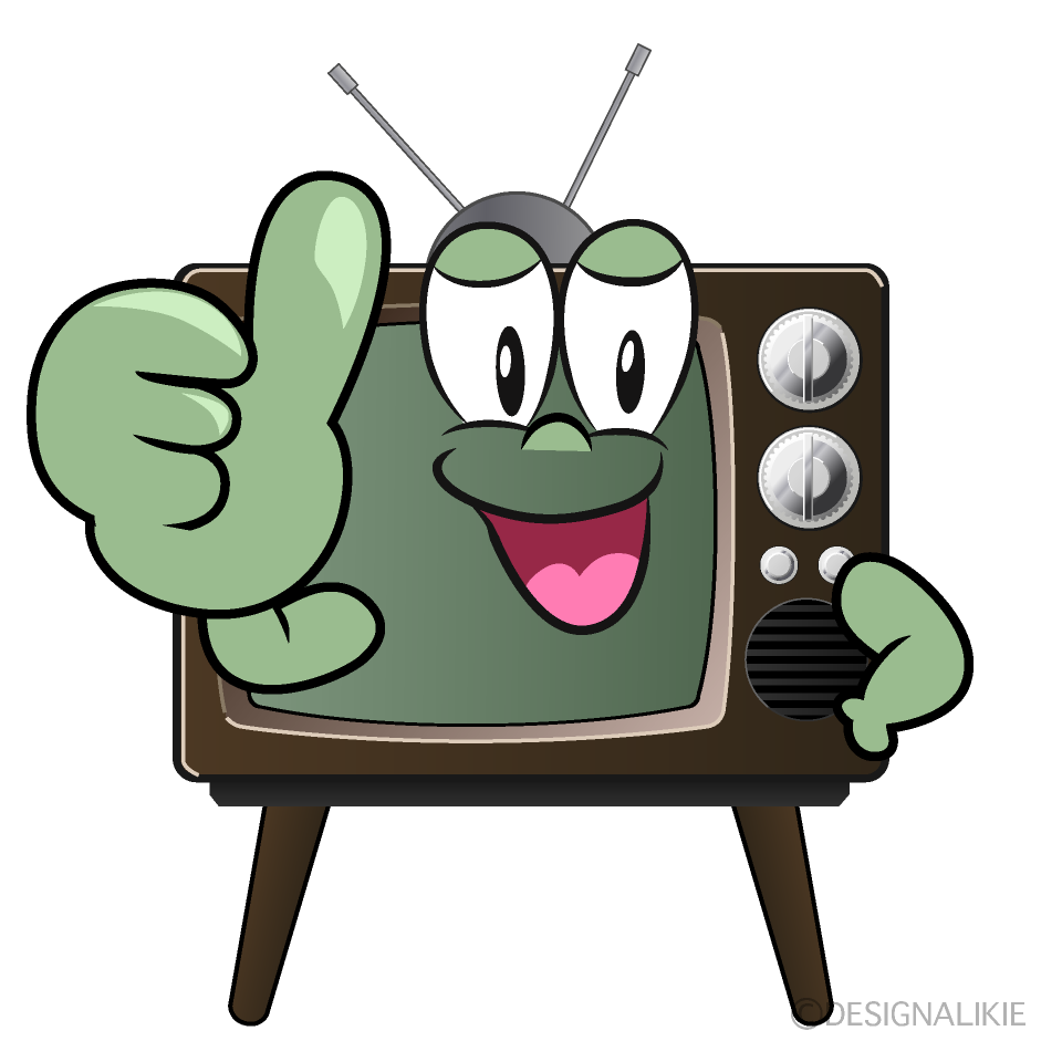 Thumbs up Television Cartoon Character Image