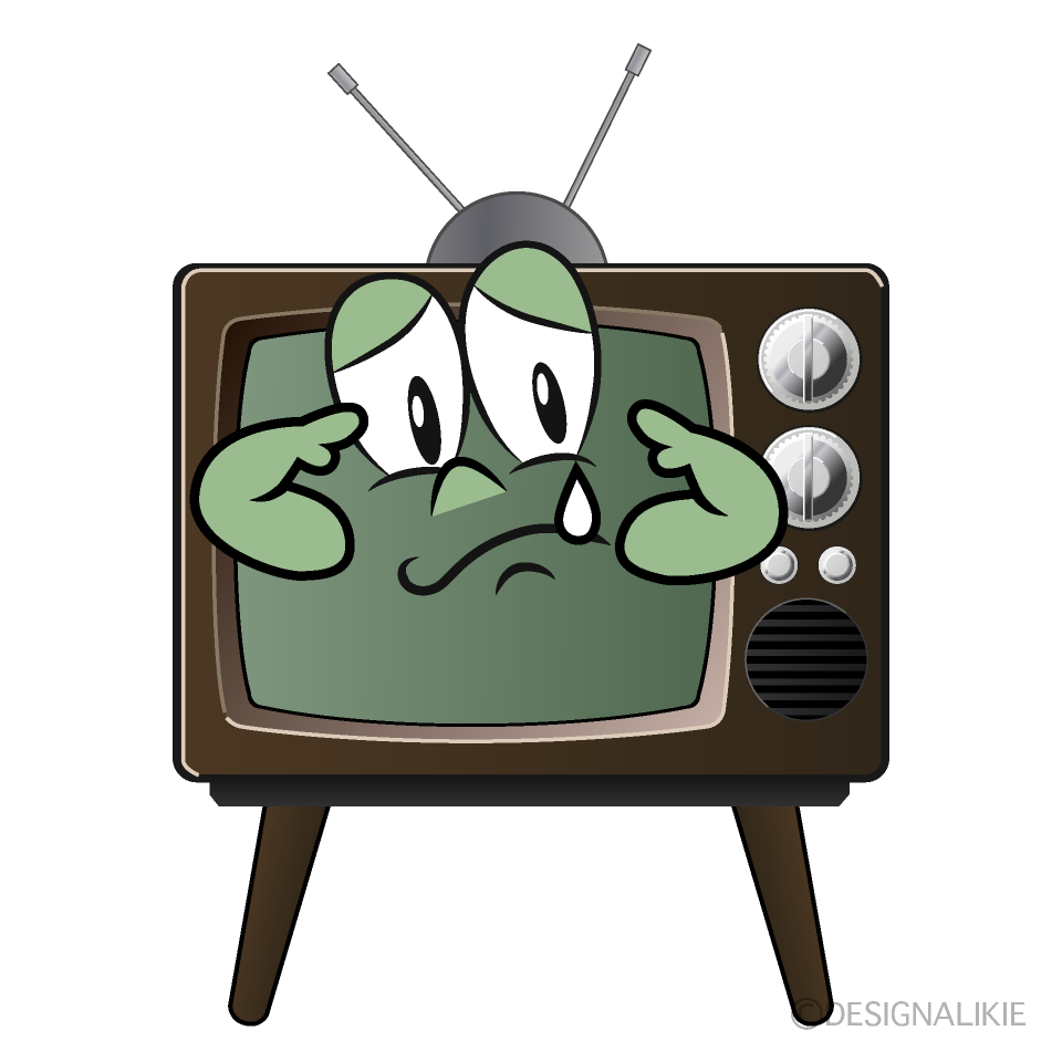 Sobbing Television Cartoon Character Image