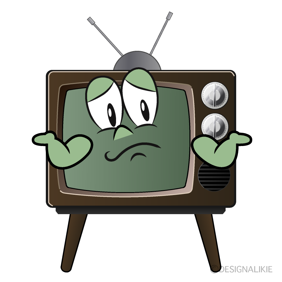 Troubled Television Cartoon Character Image
