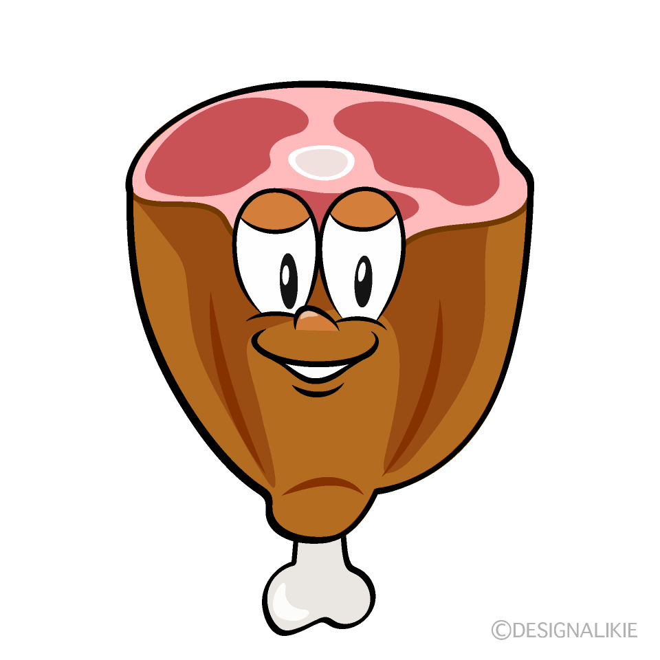 Meat Cartoon Character Image