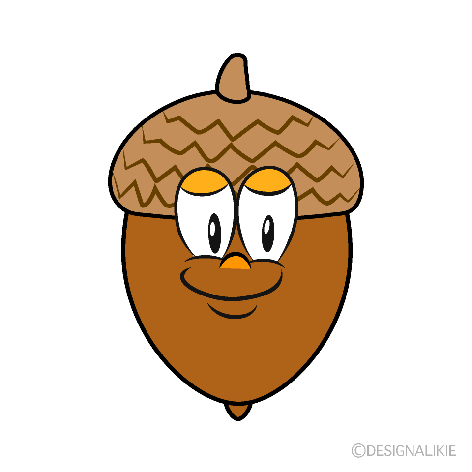 Acorn Cartoon Character Image