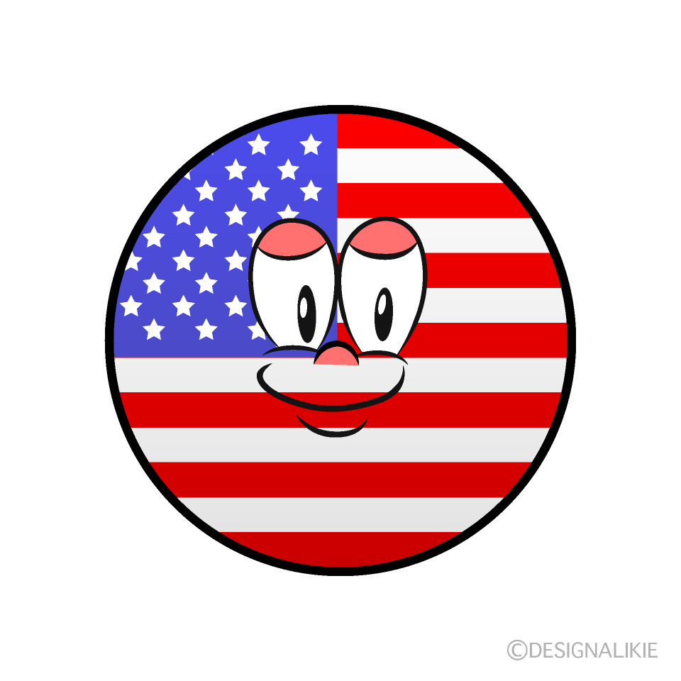 Bandera Estadounidense Animado