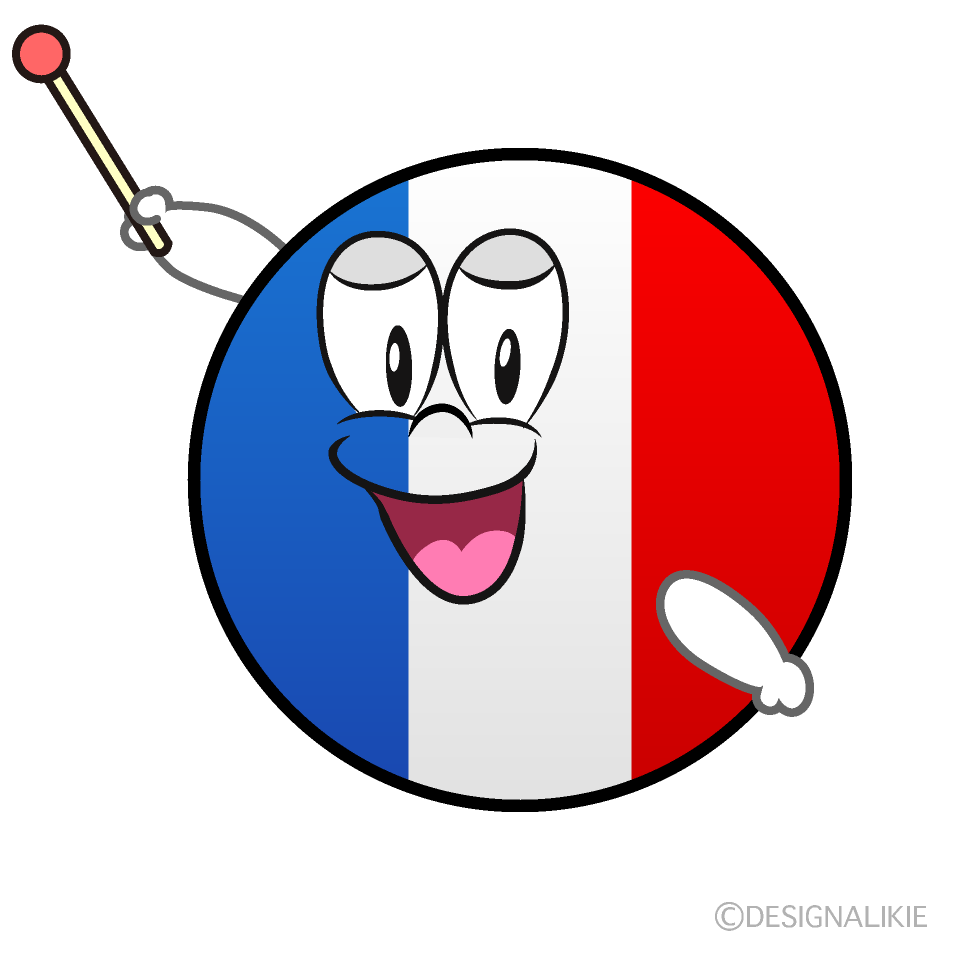 Bandera Francesa Explique Animado