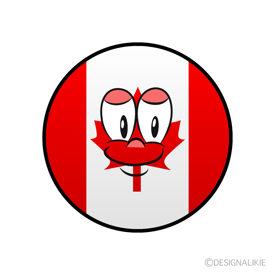 Bandera Canadiense Animado