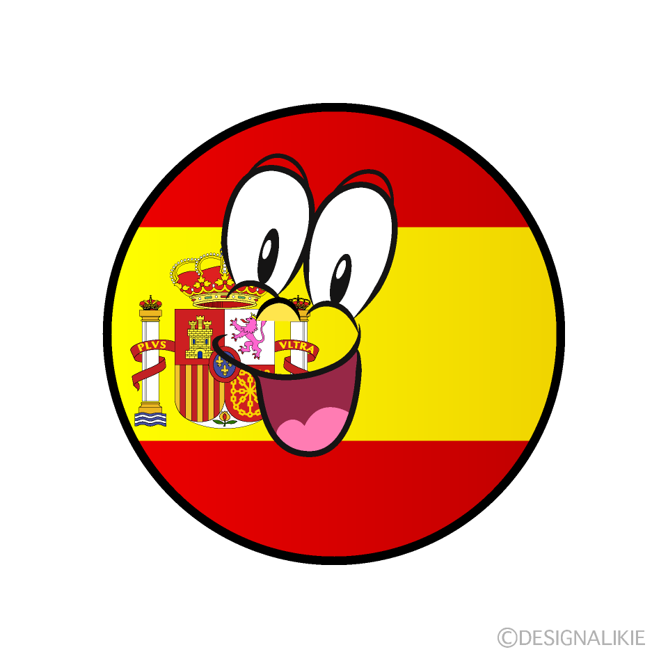 Bandera Española Sorprendente Animado