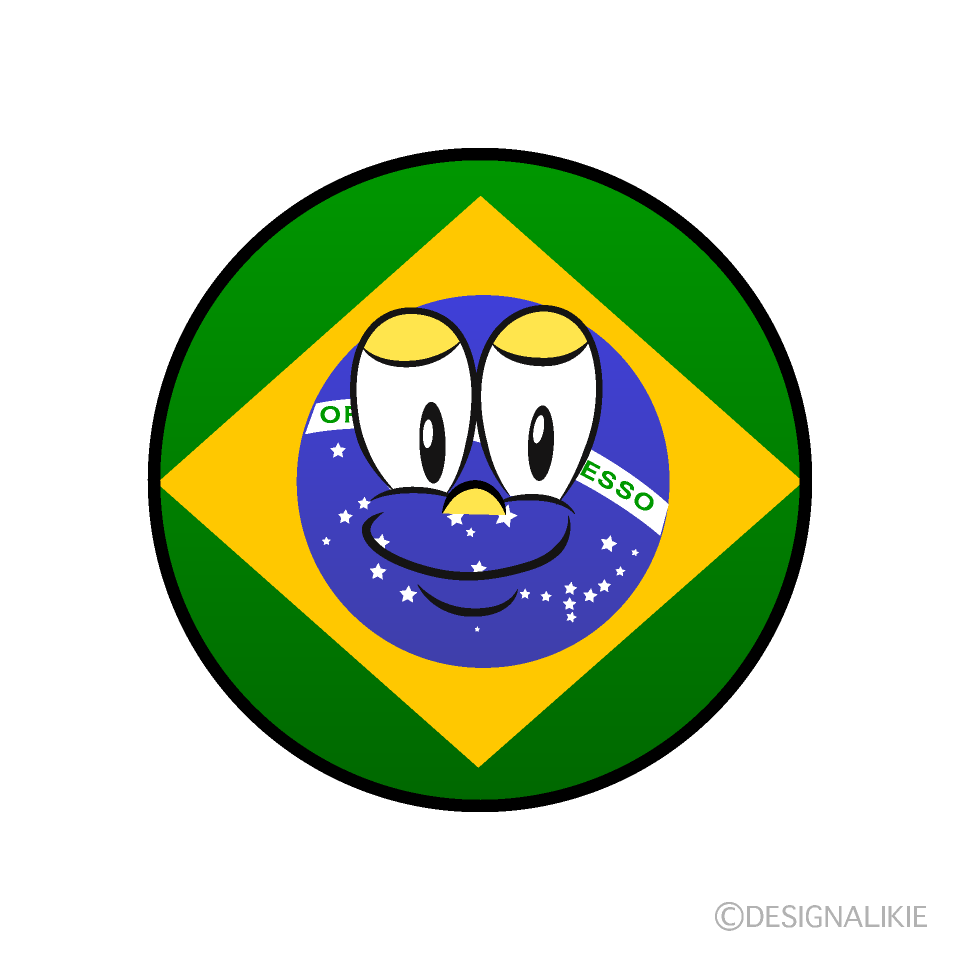 Bandera Brasil Animado
