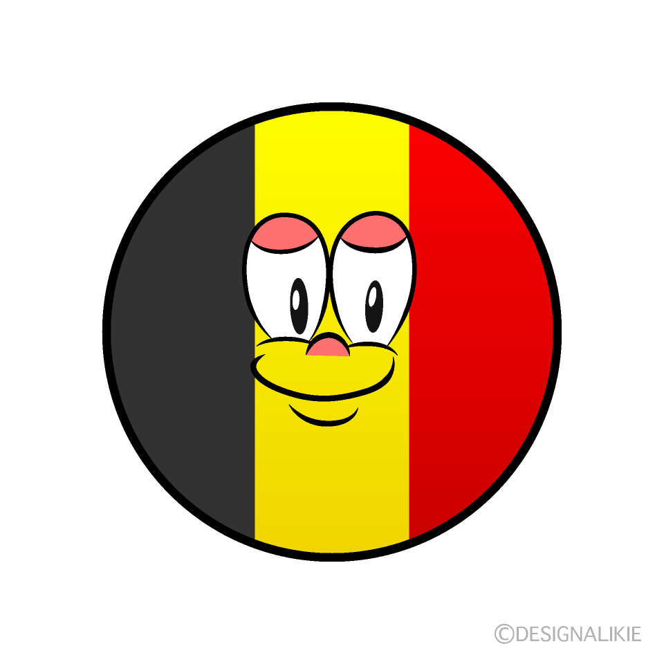 Bandera Bélgica Animado