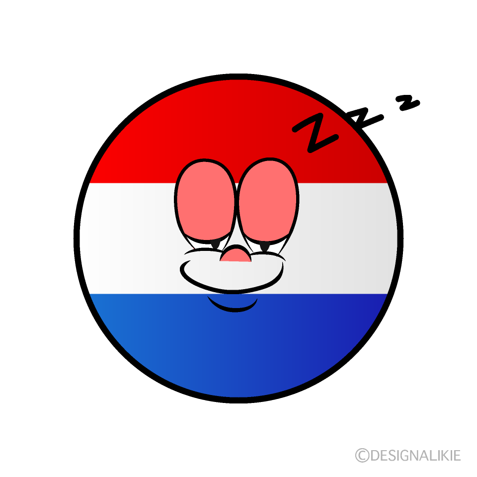 Bandera Holandesa Dormido Animado