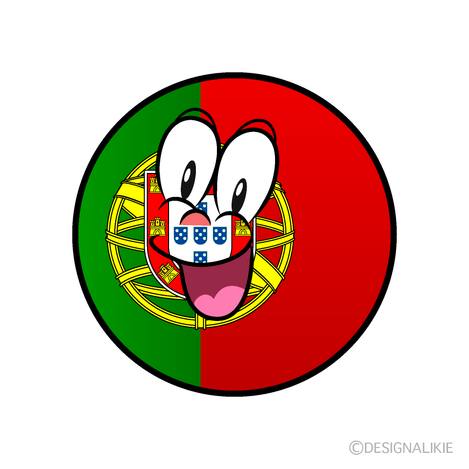 Bandera Portugal Sorprendente Animado