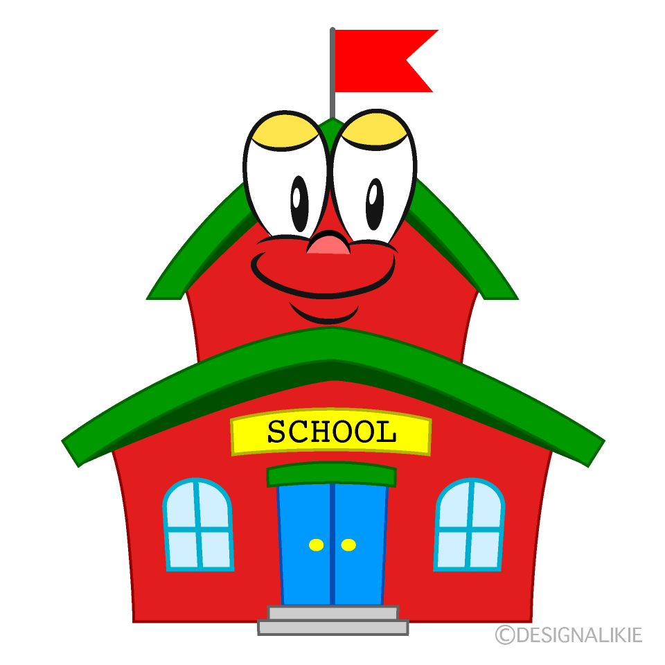 School Cartoon Character Image