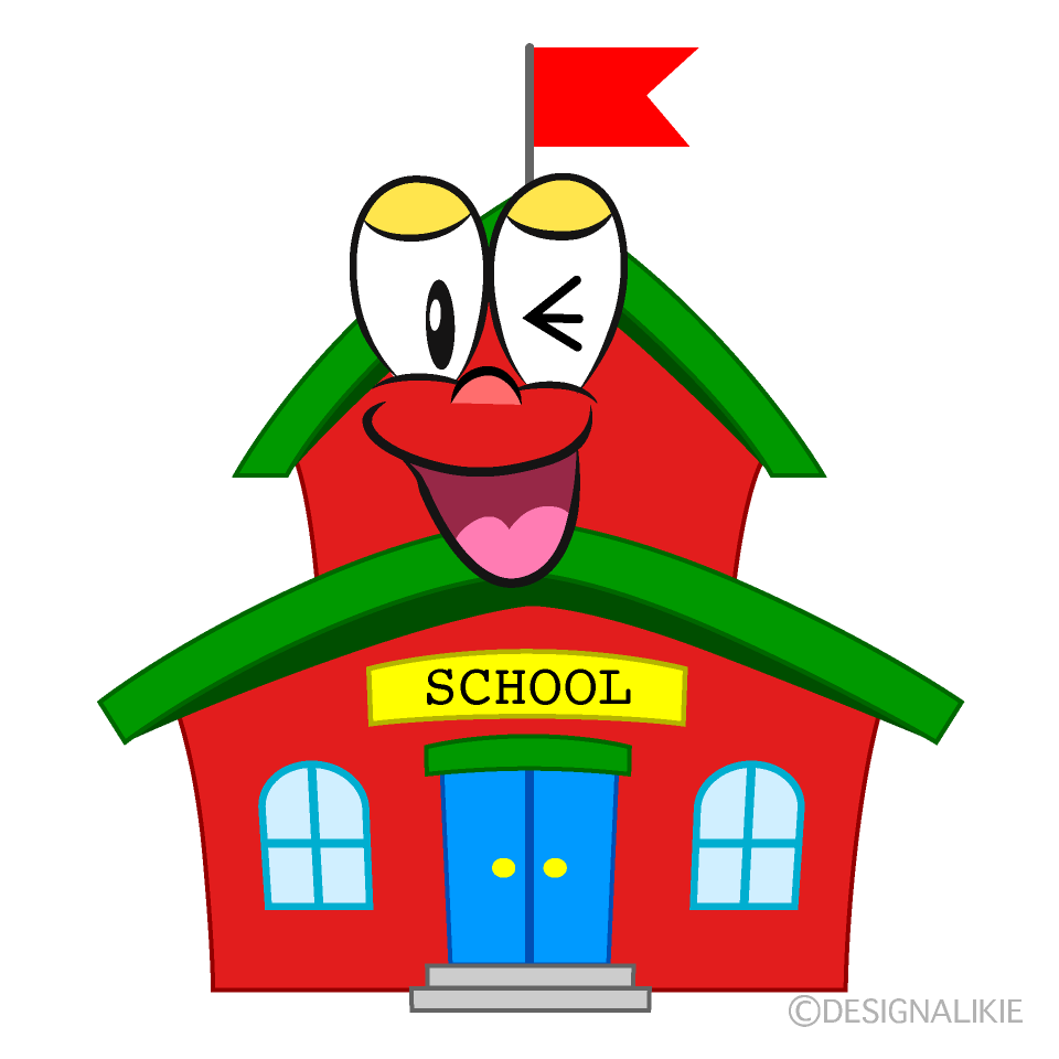 Laughing School Cartoon Character Image
