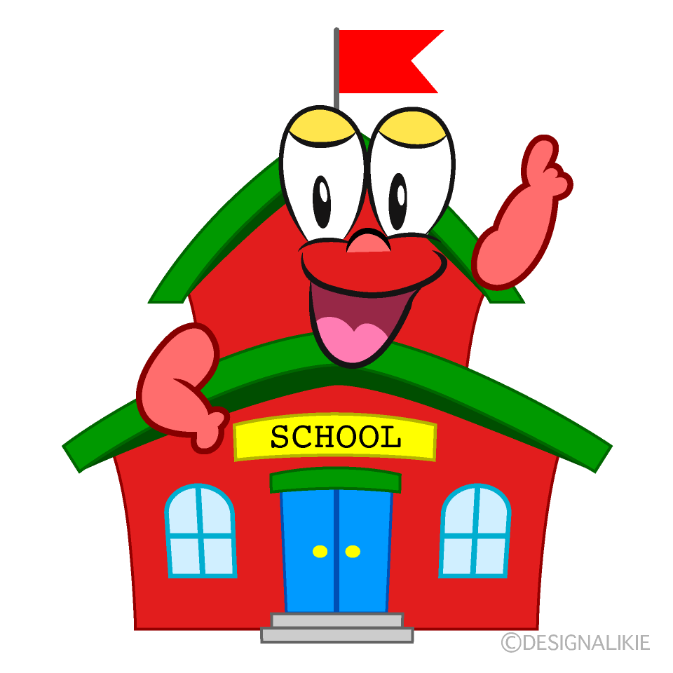 Posing School Cartoon Character Image