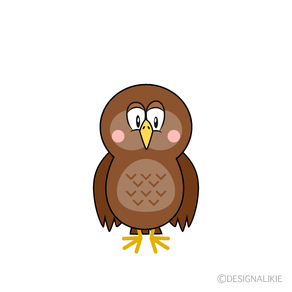 Owl Cartoon Character Image
