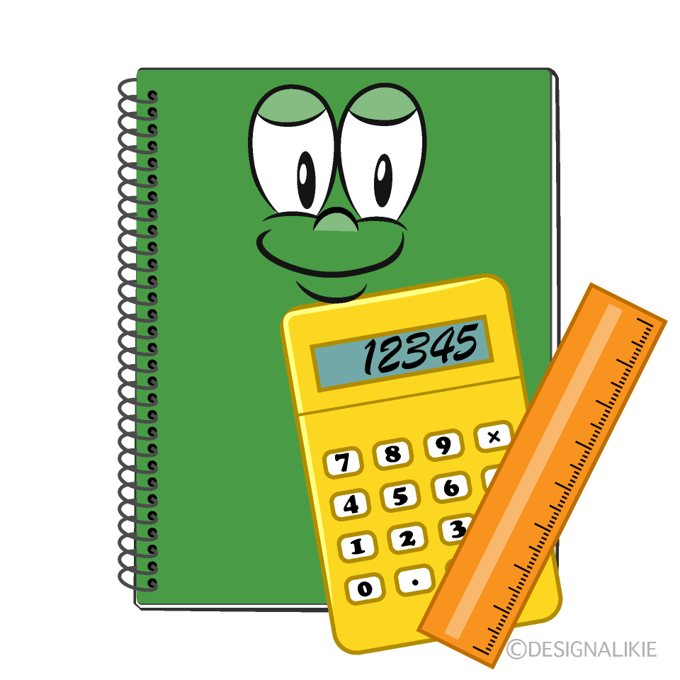 Math Cartoon Character Image