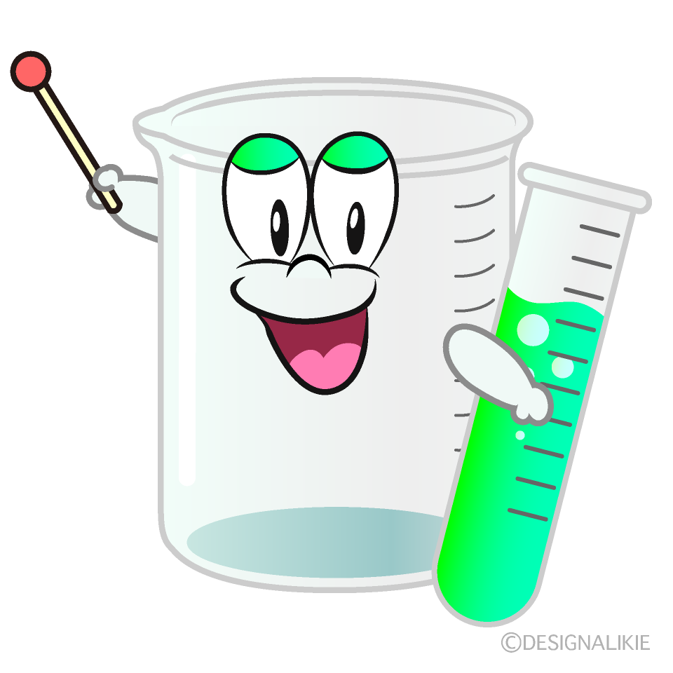 Speaking Science Cartoon Character Image