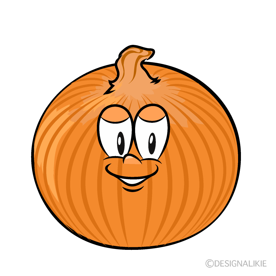 Onion Cartoon Character Image