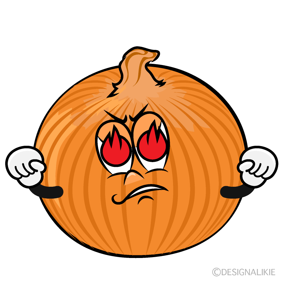 Enthusiasm Onion Cartoon Character Image