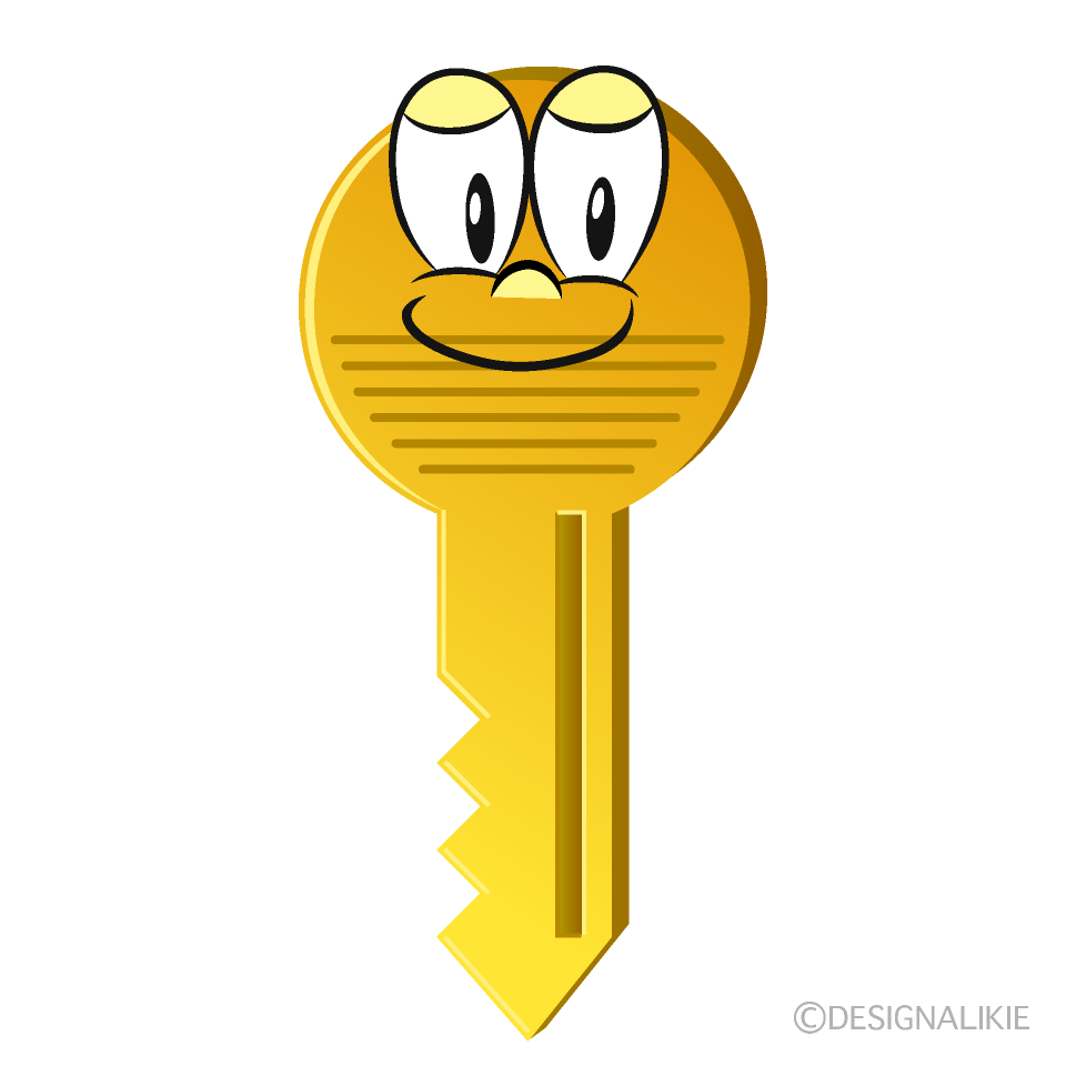 Key Cartoon Character Image