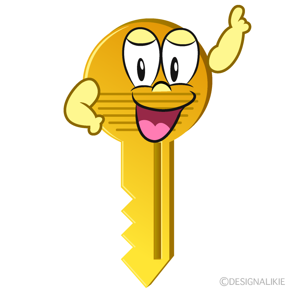 Posing Key Cartoon Character Image