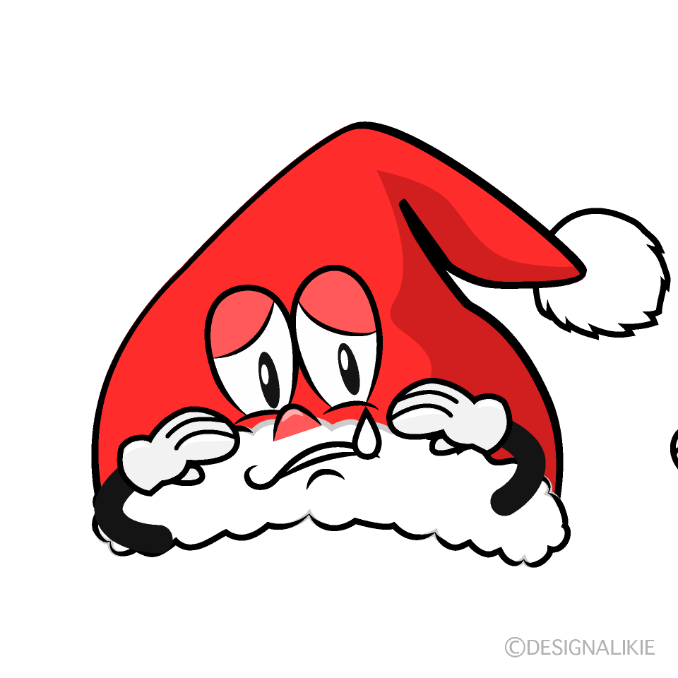 Sad Santa Hat